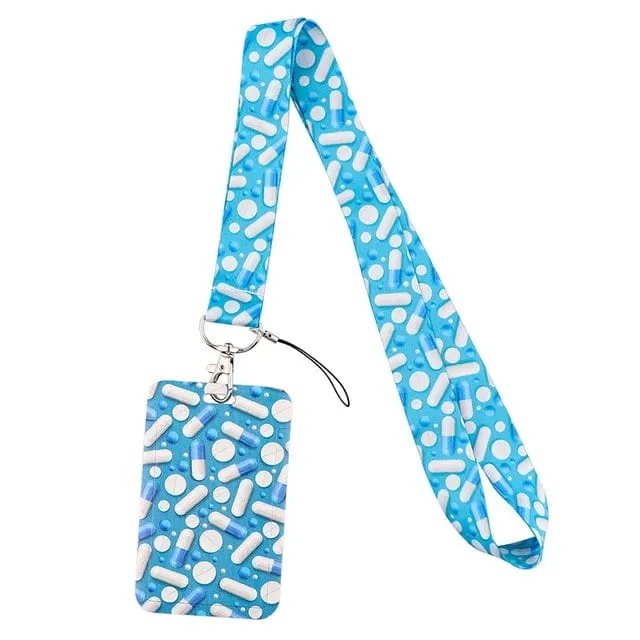 Medical Lanyard Credit Card ID Holder Badge