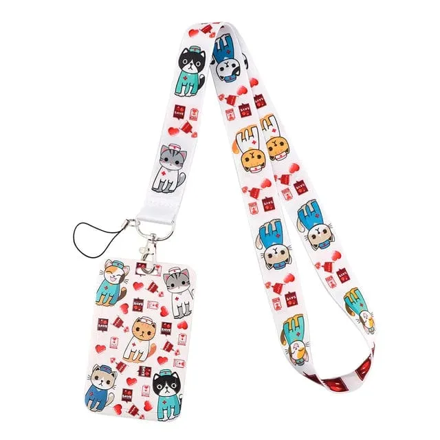 Medical Lanyard Credit Card ID Holder Badge