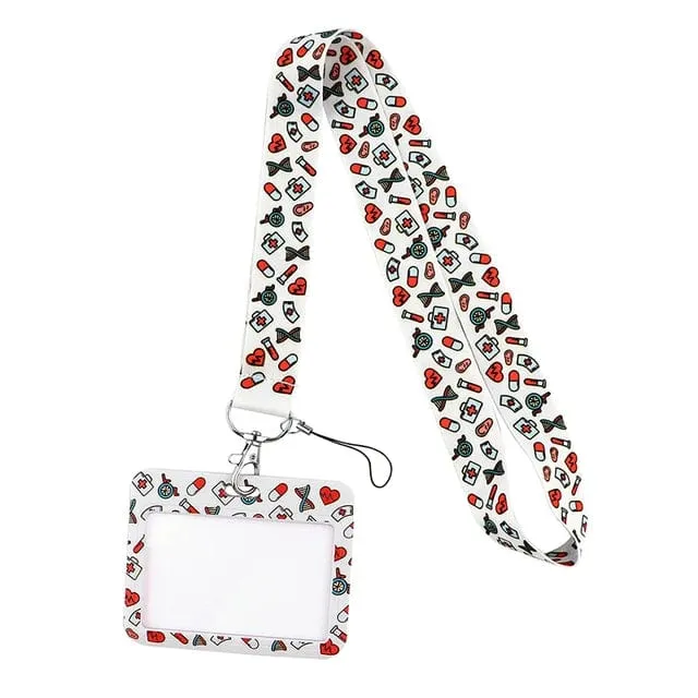 Medical Lanyard Credit Card ID Holder Badge