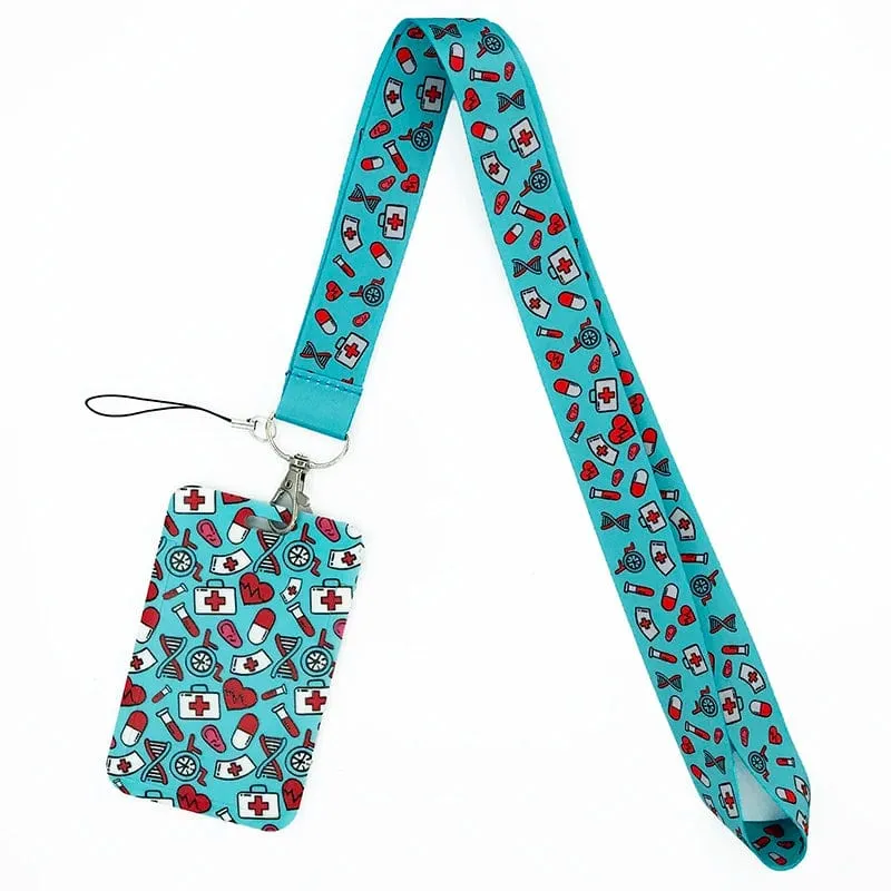 Medical Lanyard Credit Card ID Holder Badge
