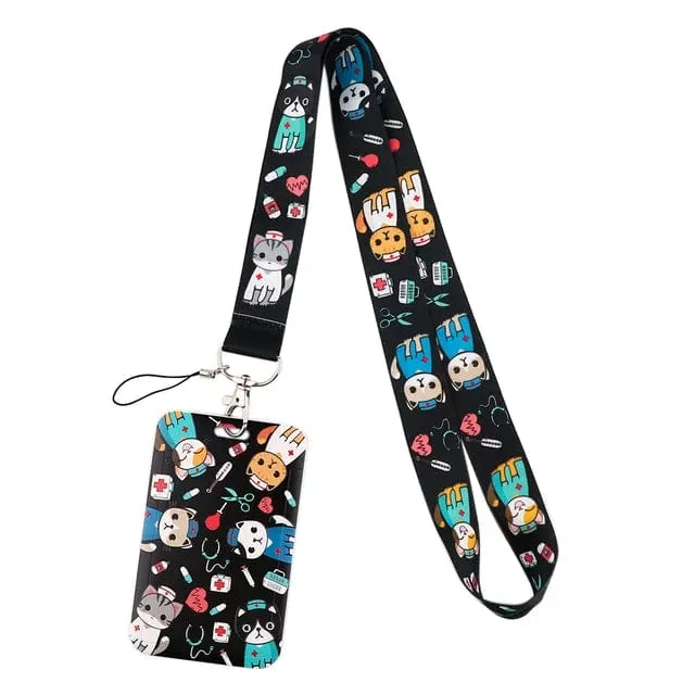 Medical Lanyard Credit Card ID Holder Badge