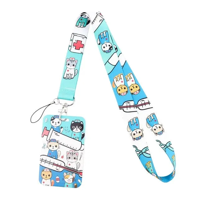 Medical Lanyard Credit Card ID Holder Badge