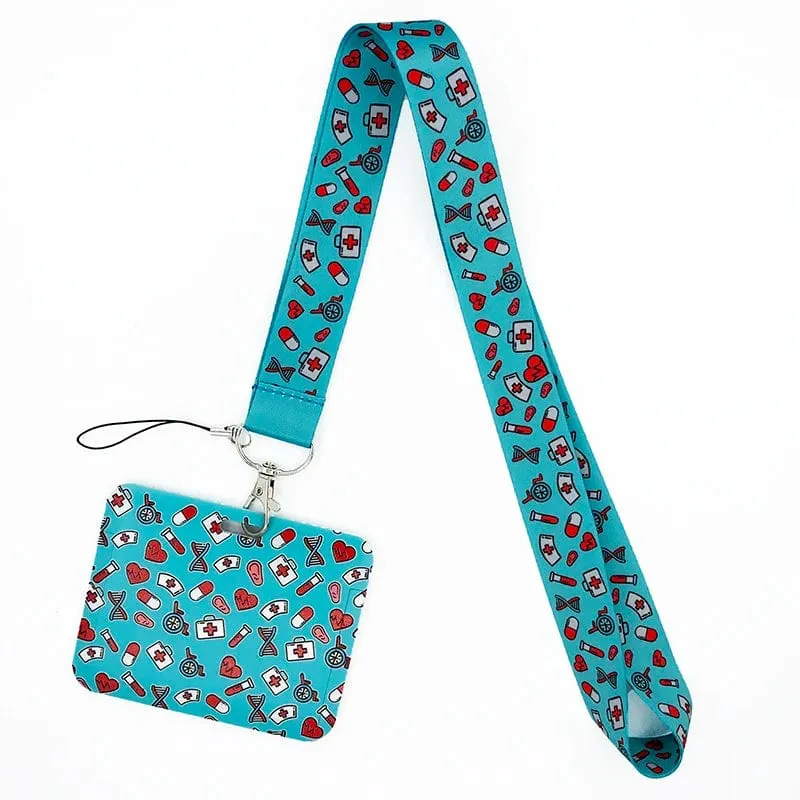 Medical Lanyard Credit Card ID Holder Badge