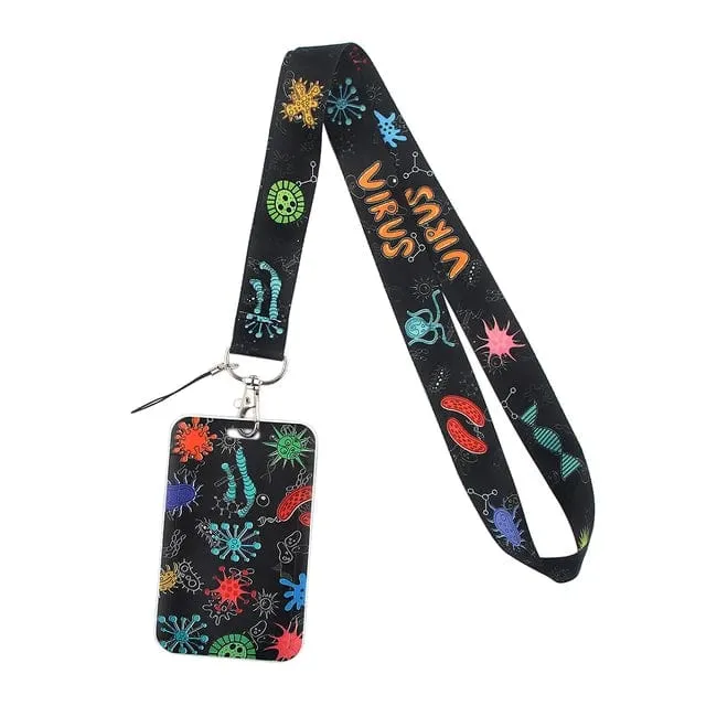 Medical Lanyard Credit Card ID Holder Badge