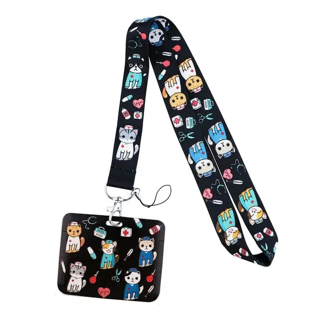 Medical Lanyard Credit Card ID Holder Badge