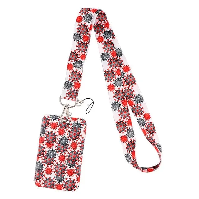 Medical Lanyard Credit Card ID Holder Badge