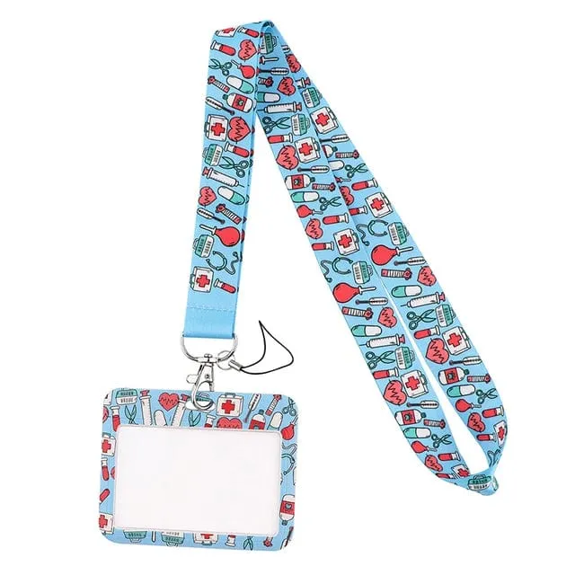 Medical Lanyard Credit Card ID Holder Badge