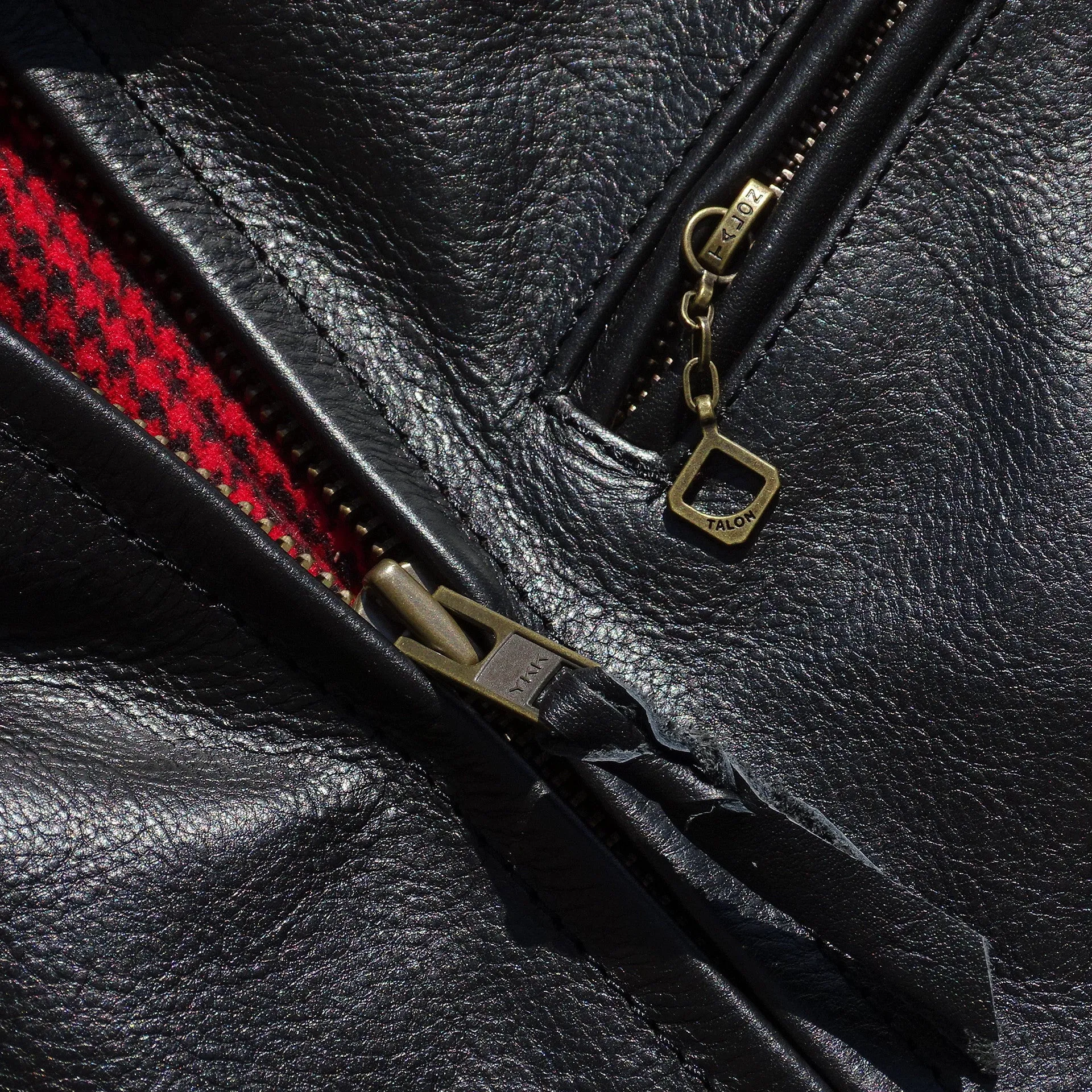 Men's 1930s Sports Leather Jacket Horsehide