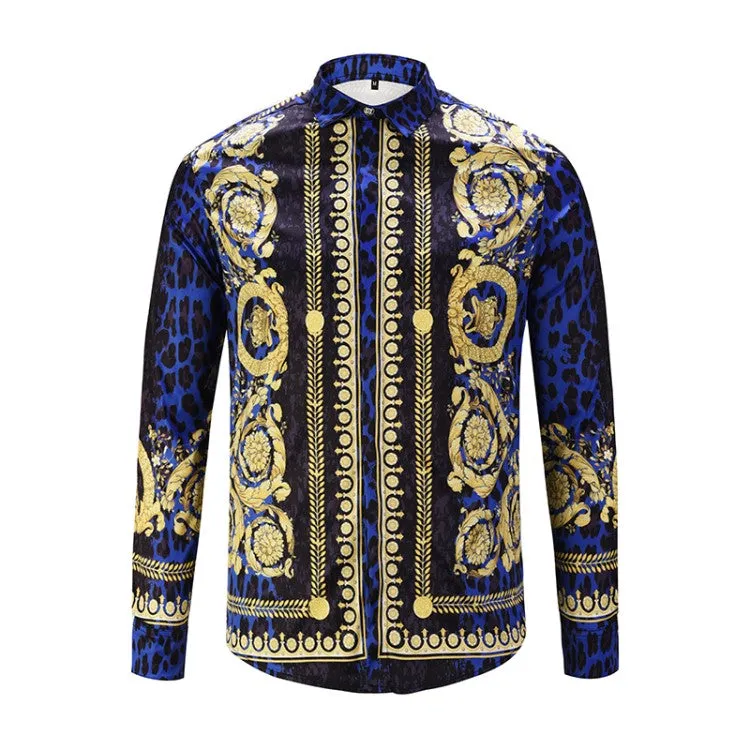 Men's Fashion Elegant Antique Style Shirt