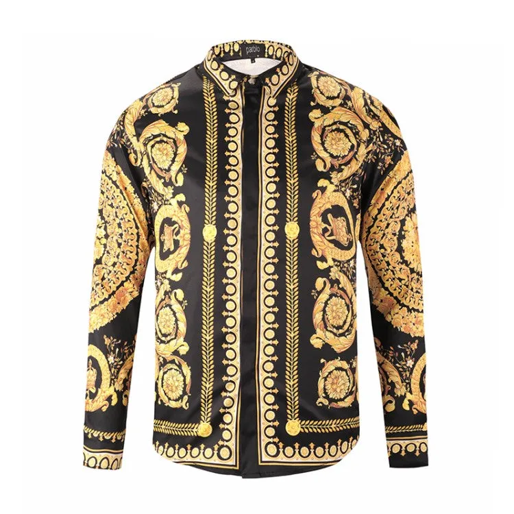 Men's Fashion Elegant Antique Style Shirt