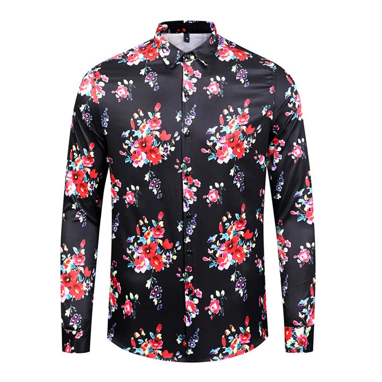 Men's Fashion Elegant Antique Style Shirt
