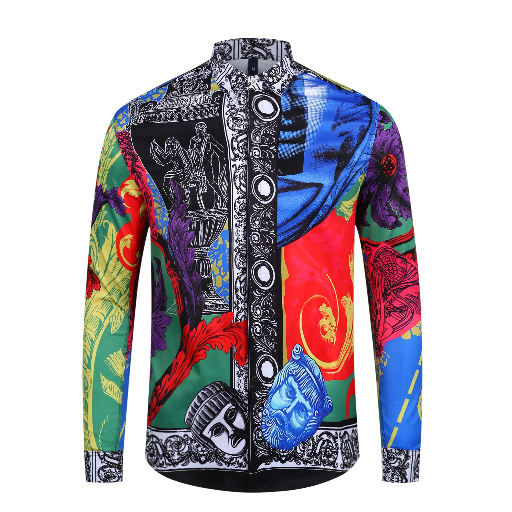 Men's Fashion Elegant Antique Style Shirt