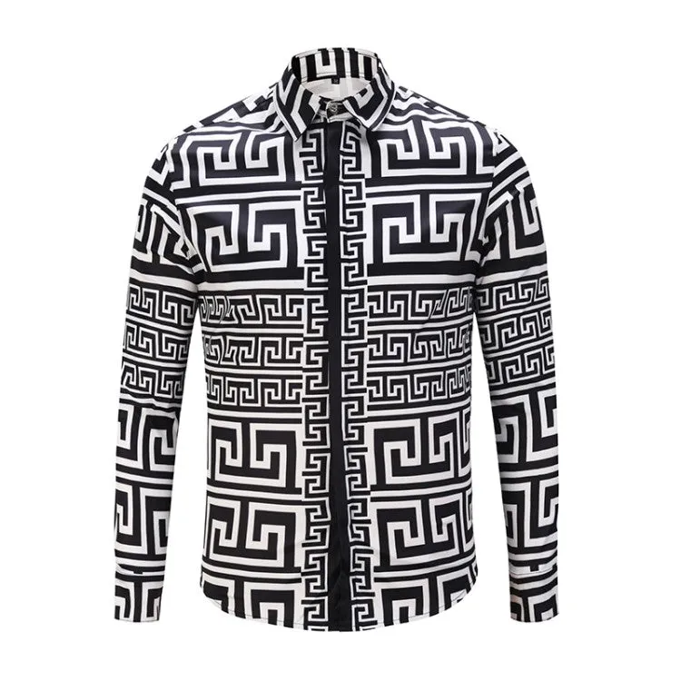 Men's Fashion Elegant Antique Style Shirt
