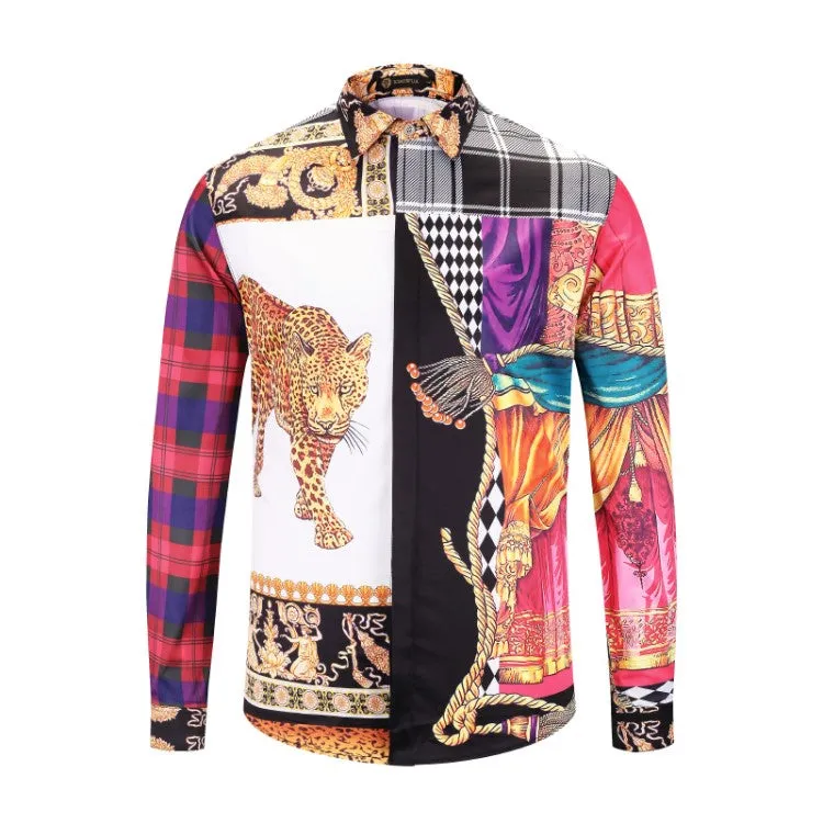 Men's Fashion Elegant Antique Style Shirt