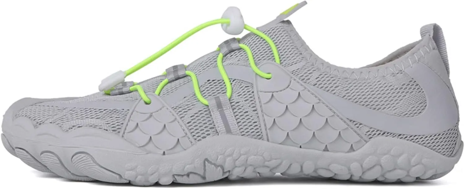 Mens Water Shoes,Quick-Dry Lightweight Breathable Cycling Shoes,Outdoor Barefoot Hiking Sneakers,Summer Aqua Pool Surf Swim Shoes Women,Unisex,with Draining Hole