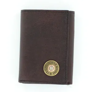 Nocona® Men's Tri-Fold 12 Gauge Concho Wallet