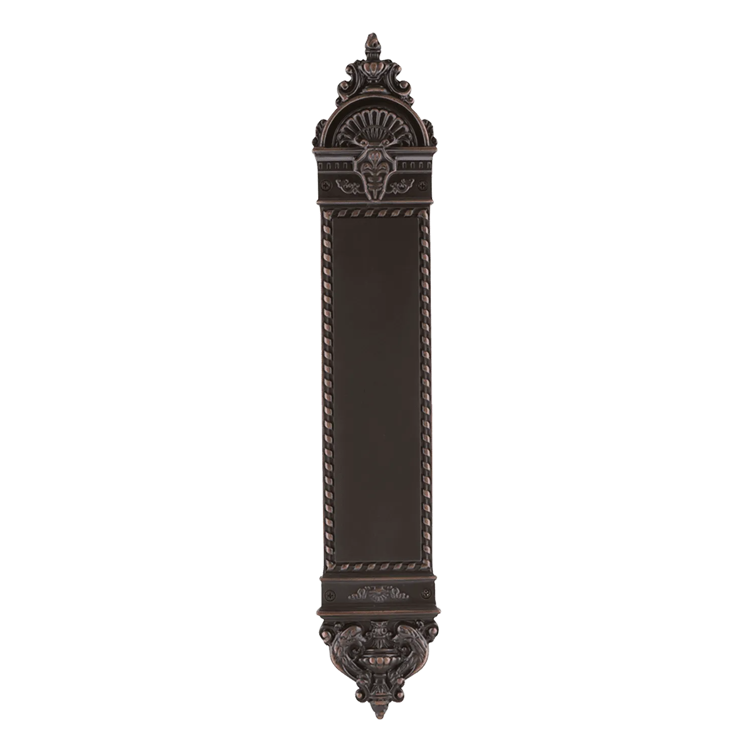 Nostalgic Warehouse New Orleans Small Pushplate in Timeless Bronze