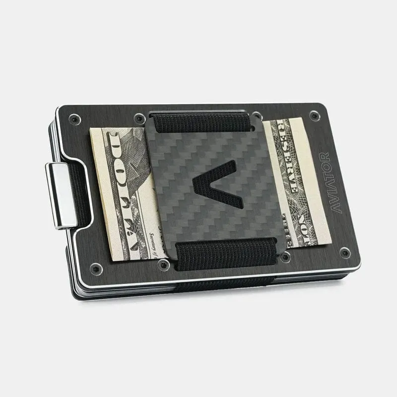 NOT FLAW[LESS] SLIDE ONE Slim Wallets   Carbon Fiber Cash Clip