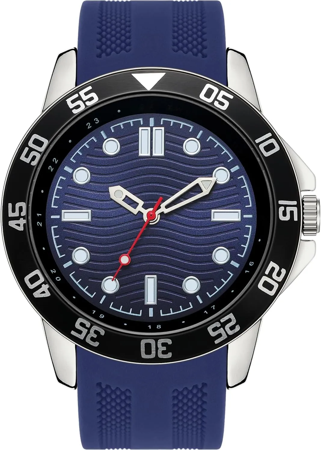 NUOVO Watch Mens Wrist Watches for Men Sports Watch Silicone Rubber Strap Watch Waterproof Watch Easy to Read Casual Watch