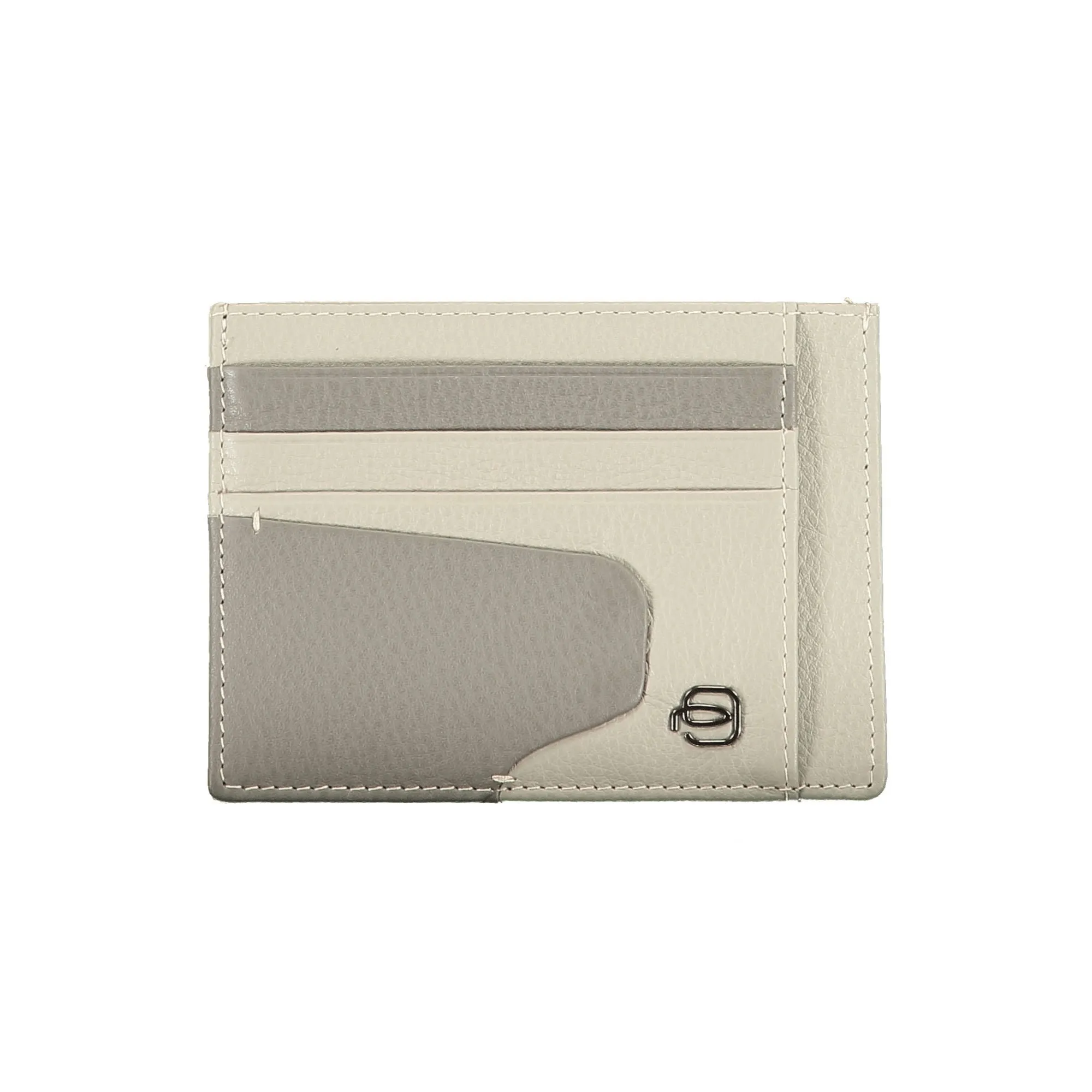 Piquadro Gray Leather Wallet: Sleek Elegance