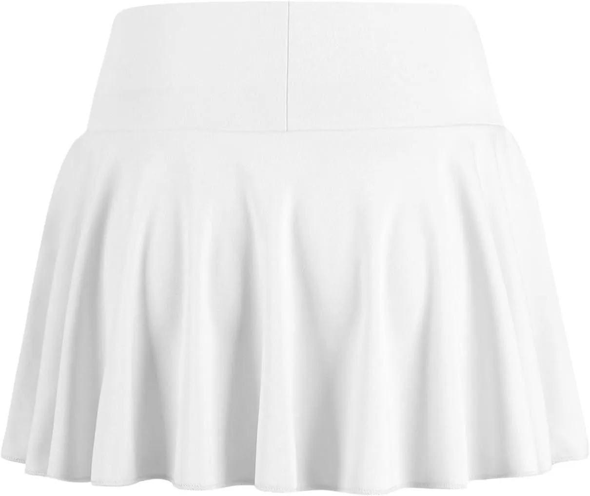 Pleated Tennis Skirts for Women Tummy Control High Waisted Athletic Skort Summer Golf Skirts with Shorts Underneath