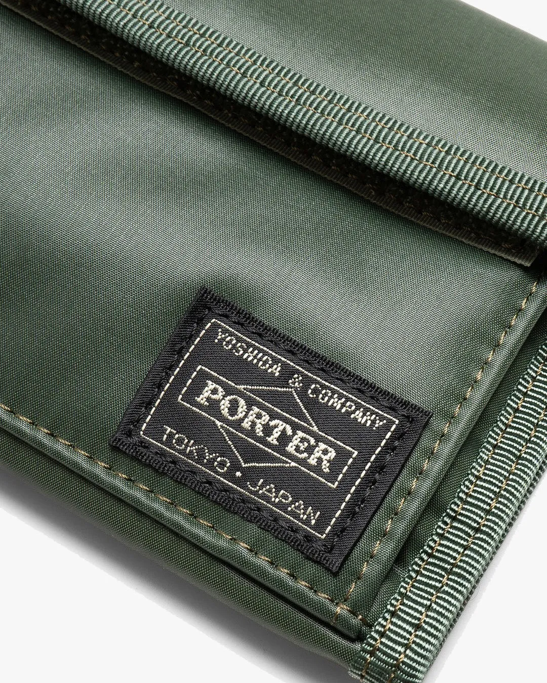Porter-Yoshida & Co. Capsule Wallet - Khaki