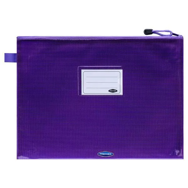 Premier Premtone A4  Extra Durable Mesh Wallet - Ultraviolet