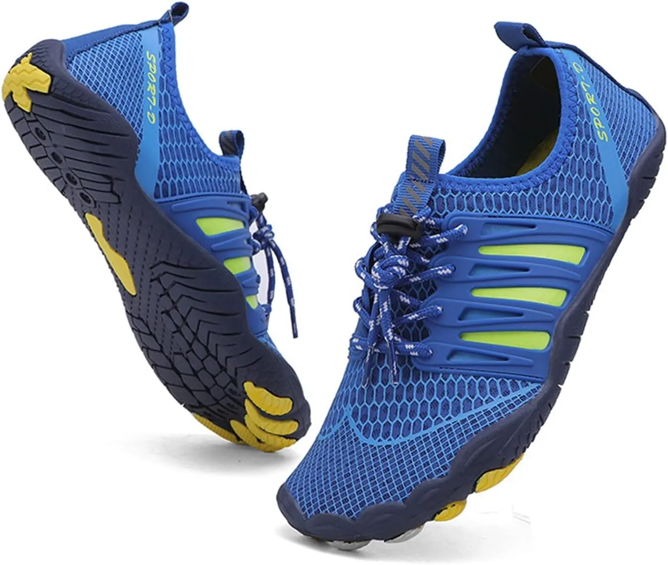 Quick-Dry Water Shoes Men,Outdoor Pool Surf Barefoot Shoes,Lightweight Breathable Aqua Beach Swim Shoes for Women,Unisex Adult,with Draining Hole,for Fitness/Exercise/Yoga