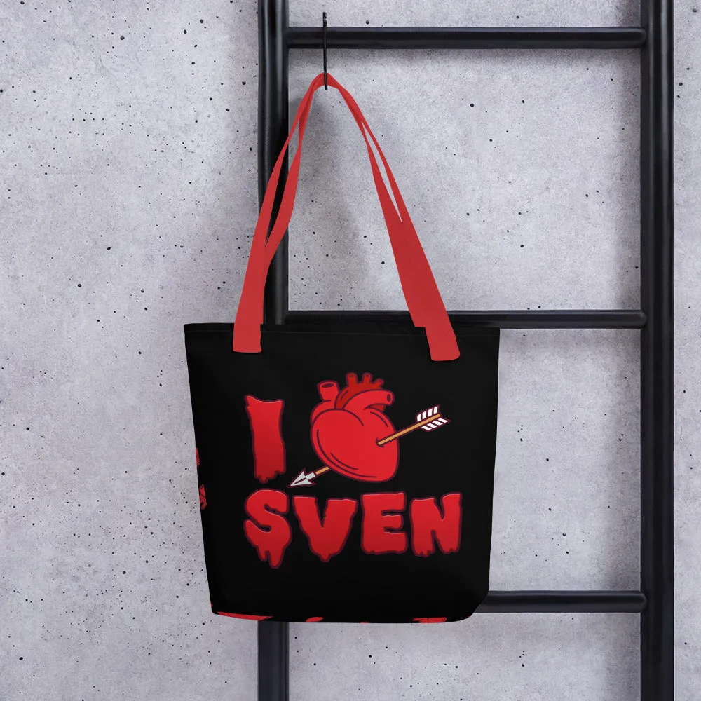 "I Heart Sven" Svengoolie® Tote Bag