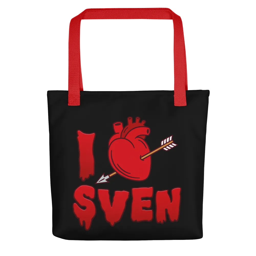 "I Heart Sven" Svengoolie® Tote Bag