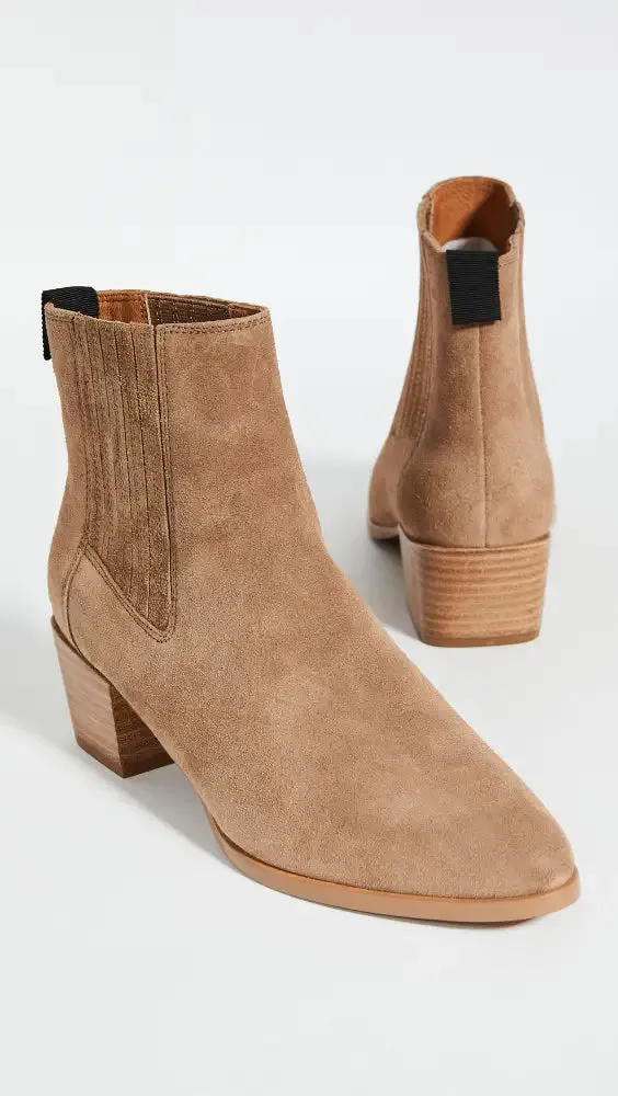 Rag&Bone Rover Boot in Camel Suede