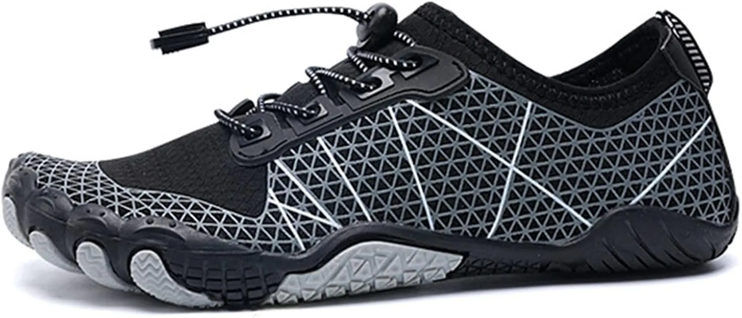 River Shoes,Quick-Dry Aqua Surf Water Shoes for Women,Summer Outdoor Lightweight Beach Barefoot Shoes,Non-Slip Swim Shoes for Men,with Draining Hole,for Diving/Fitness/Yoga
