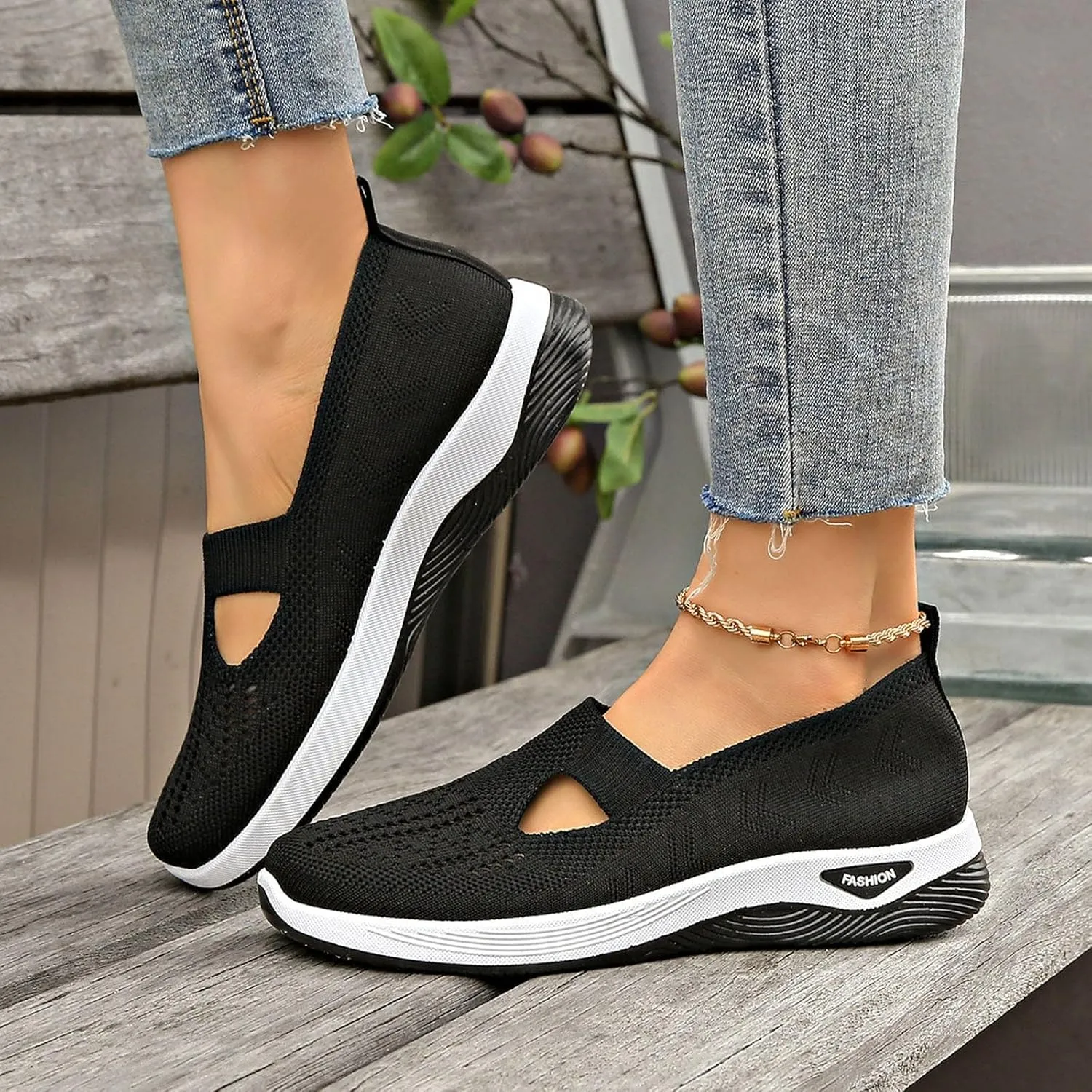 Sandals Women Arch Support Sandals Woven Orthopedic Walking Sandal Lightweight Casual Sandal Pain Relief Shoes