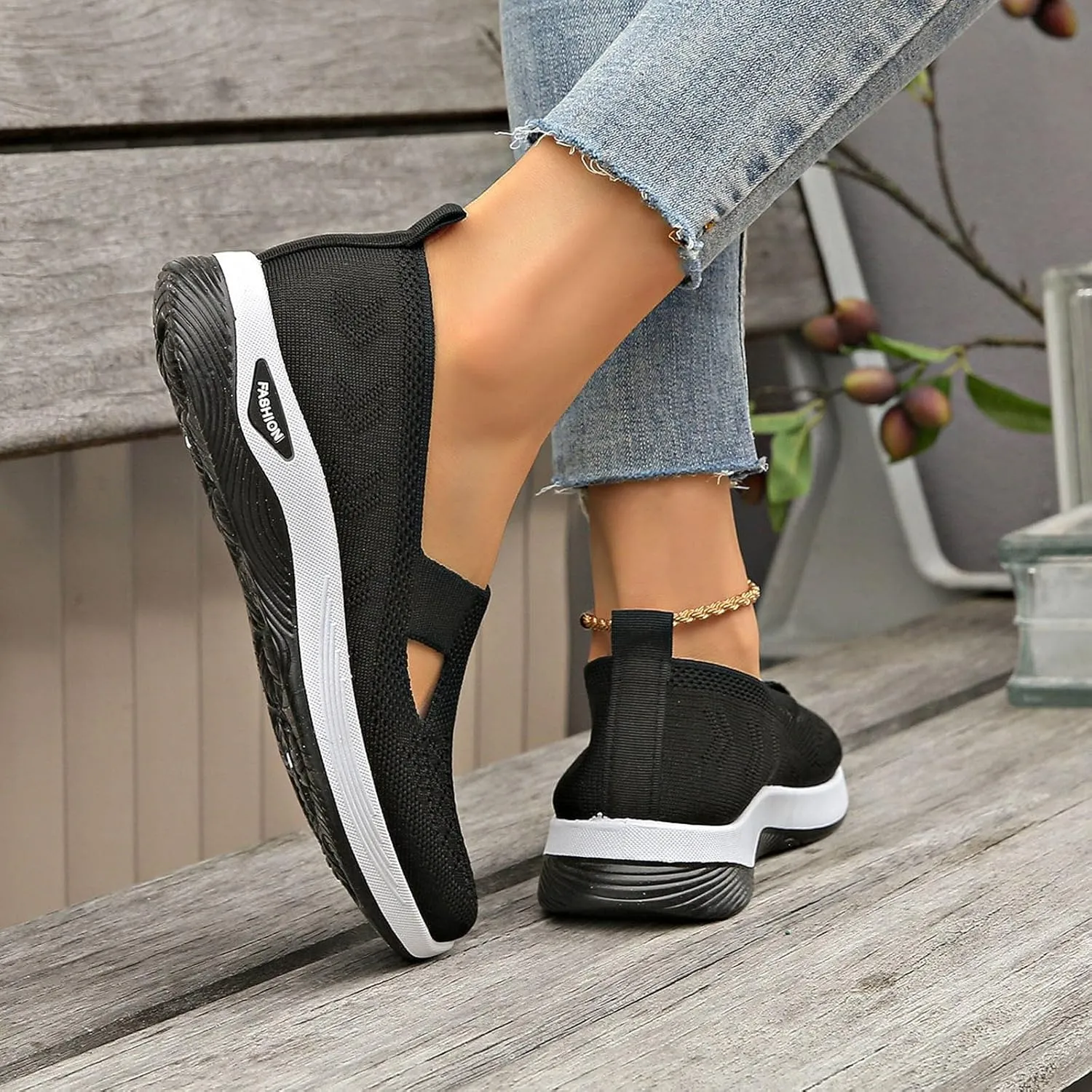 Sandals Women Arch Support Sandals Woven Orthopedic Walking Sandal Lightweight Casual Sandal Pain Relief Shoes