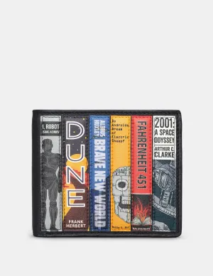 Sci Fi Bookworm Two Fold Wallet