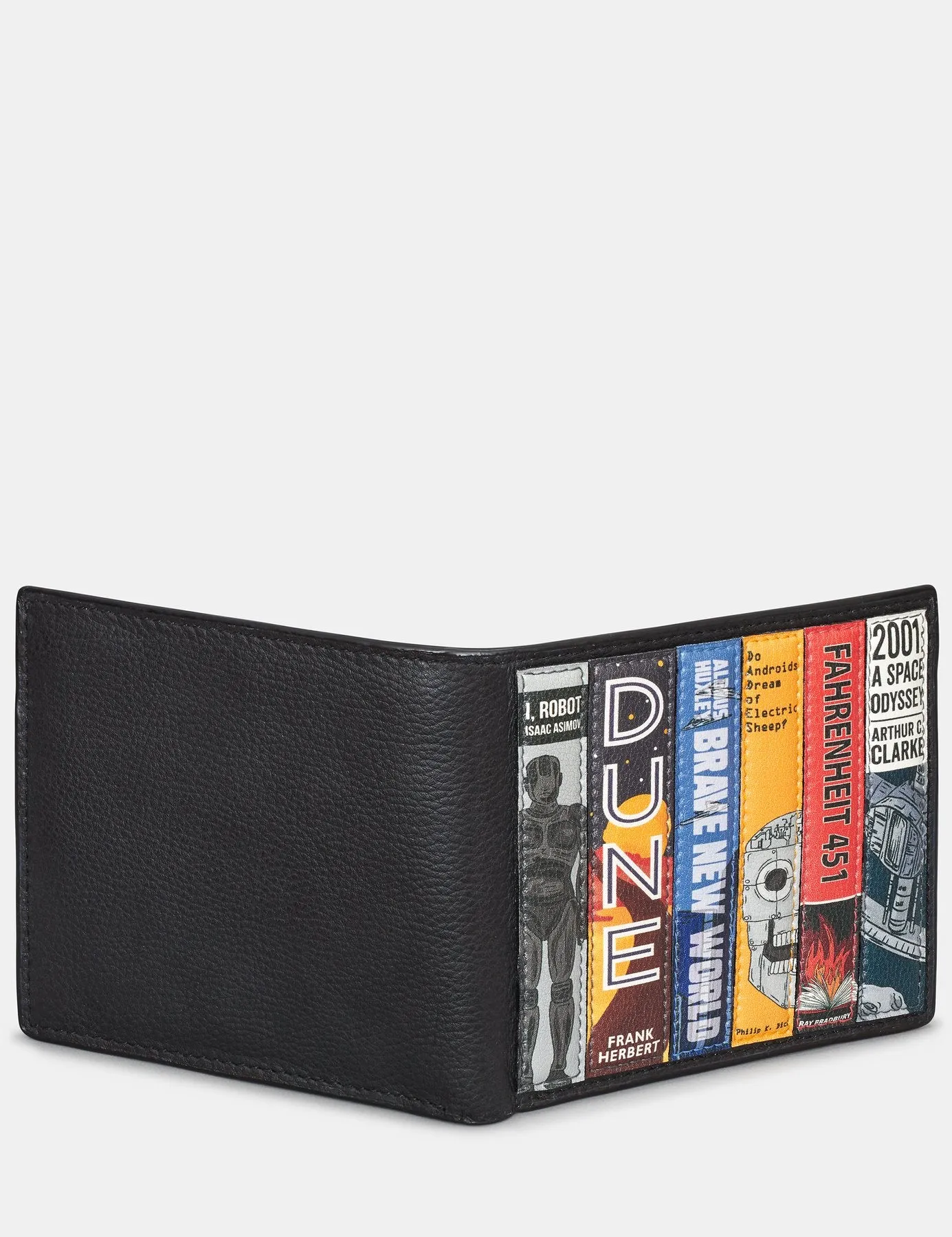 Sci Fi Bookworm Two Fold Wallet