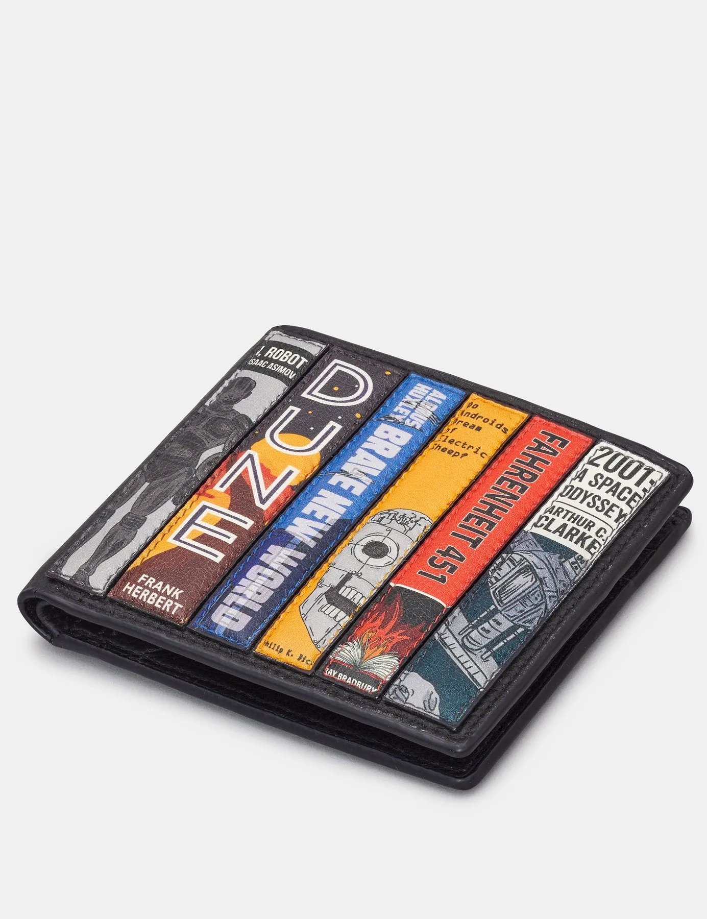 Sci Fi Bookworm Two Fold Wallet