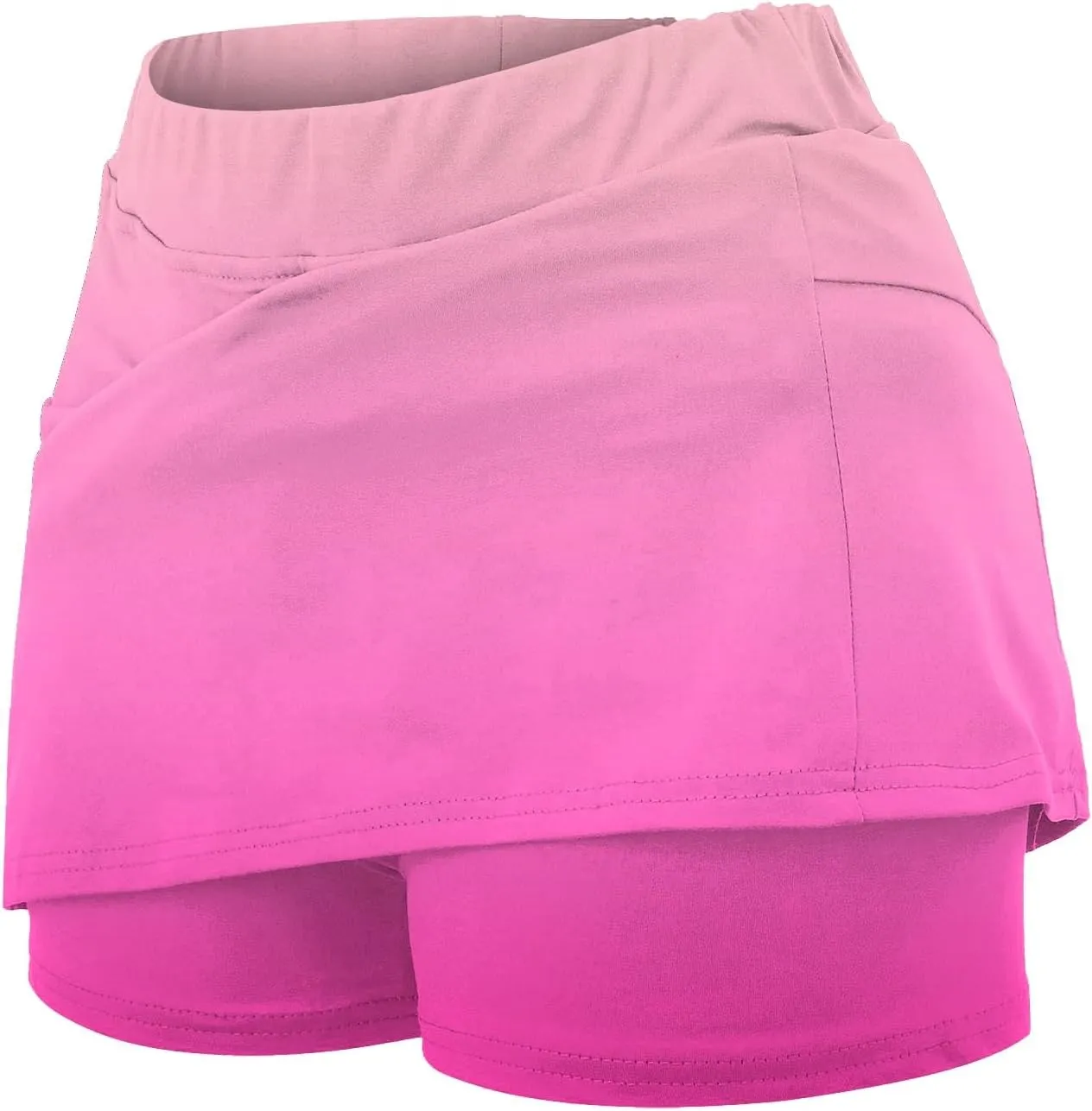 Skorts for Women with Pockets Summer 2025 Tummy Control Tennis Golf Skirt Plus Size Culottes High Waist Athletic