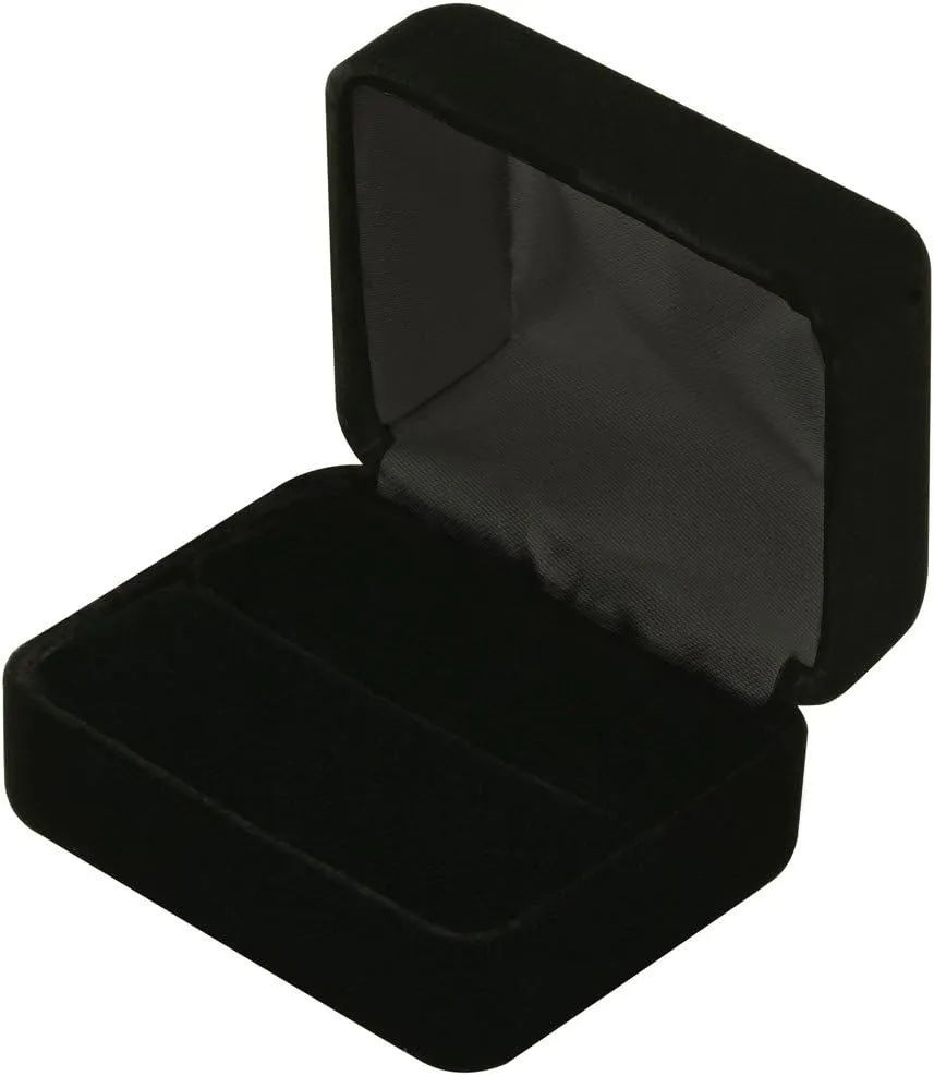 Solid 925 Sterling Silver Real Natural Diamond Mens Square Frame Cluster Anniversary Ring 1/10 Carat (.11 Cttw)