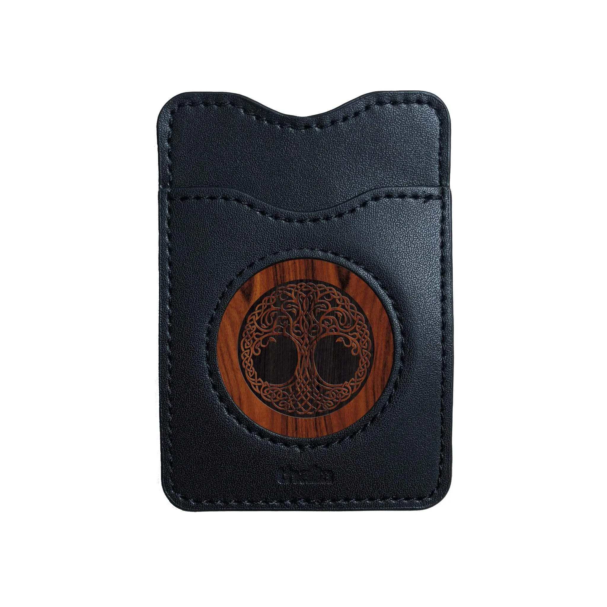 Tree of Life Engraving | Leather Phone Wallet