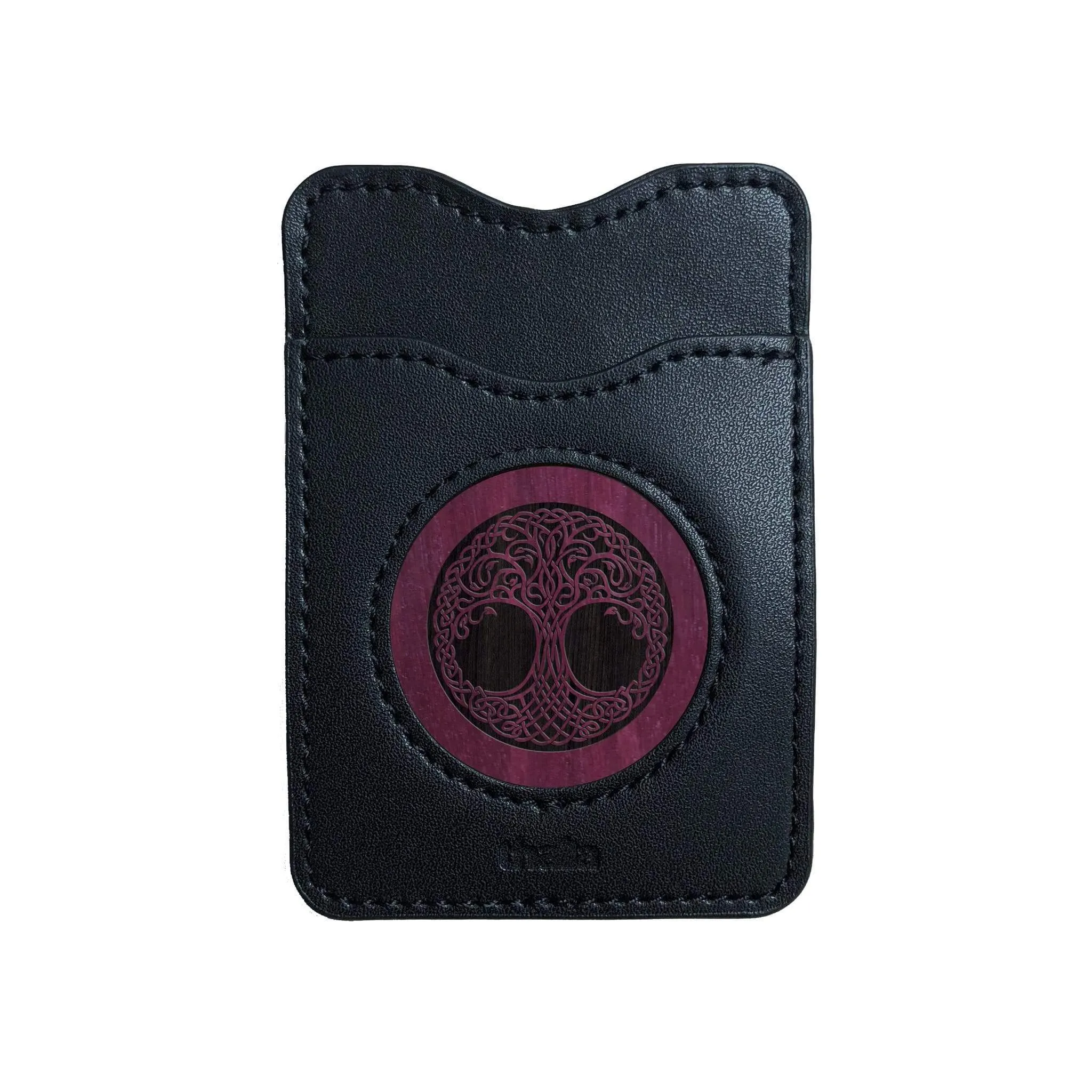 Tree of Life Engraving | Leather Phone Wallet