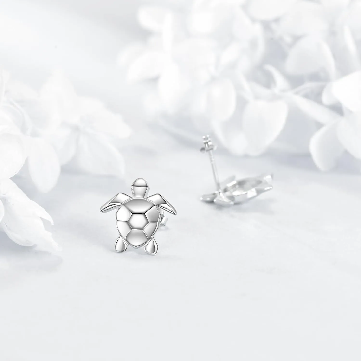 Turtle/Mermaid/Butterfly/Unicorn/Cow/Koala Earrings for Women Sterling Silver Animal Earrings Stud Earrings Animal Jewelry Gifts
