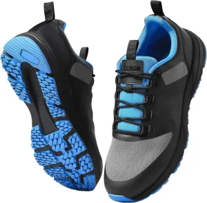 VEVOR Women's Cross M Width Sneakers US Size 10, Wide Toe Box Arch Support & Adjustable Lace-up, Training Shoes for Running, Gymnastics, Dog Walking, and Weightlifting (Black)