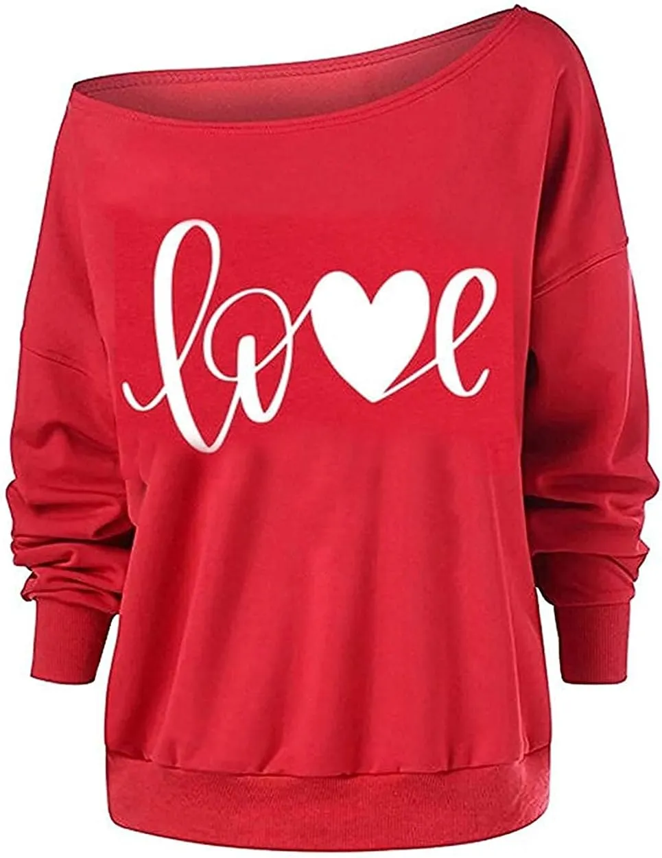 Womens Off Shoulder Long Sleeve Holiday Costume Shirts