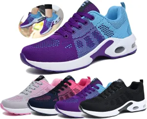 Womens Sneakers Air Cushion Running Shoes Lightweight Tennis Walking Shoes Mesh Breathable Gym Work Fashion Sneakers Athletic Comfortable Casual,Orthopedic Shoes for Women
